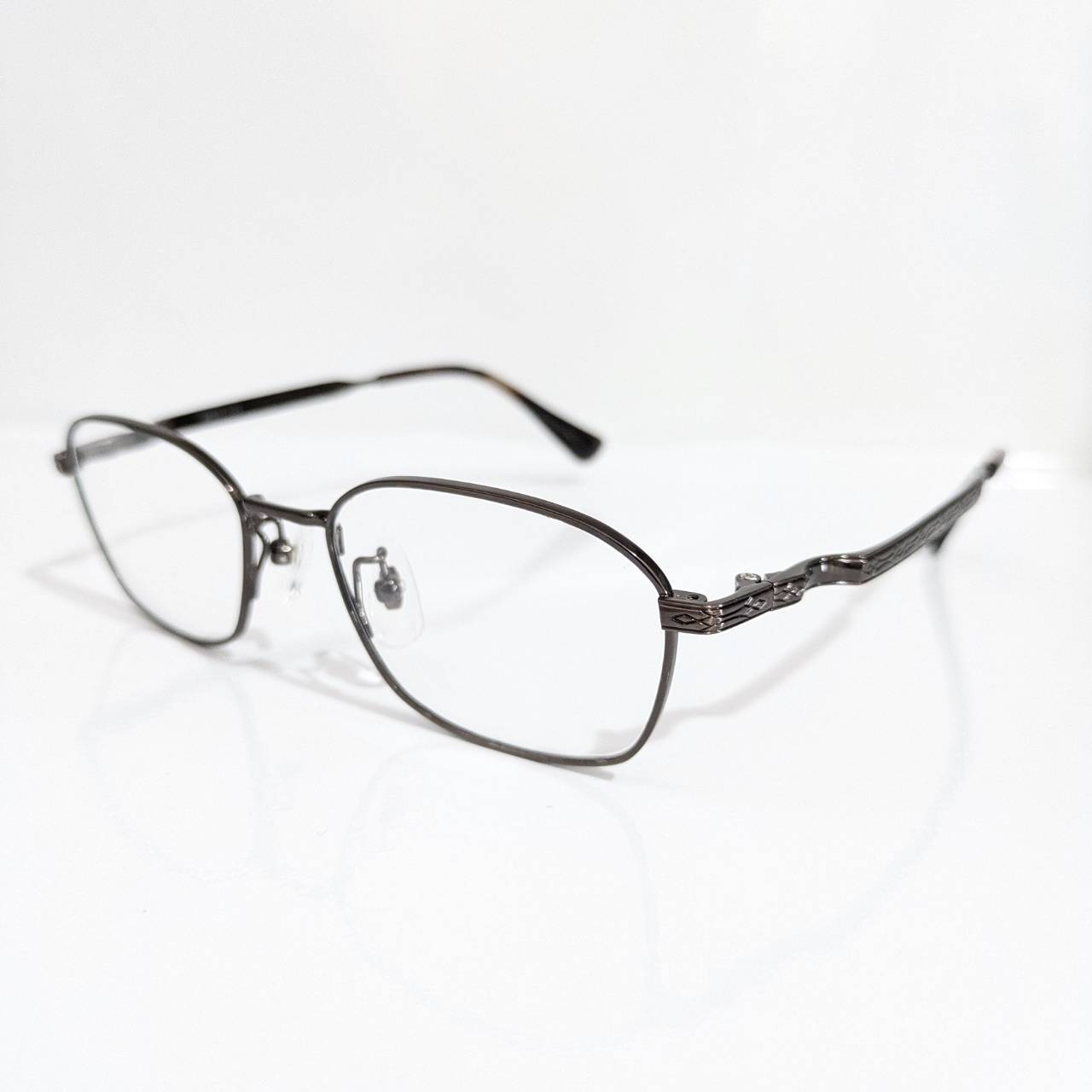 【SOHOZ(ソーホーズ)】 屈折率1.67遠近両用セット メタル ガンメタ