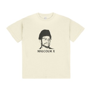 "MALCOLM X" TSHIRT CREAM