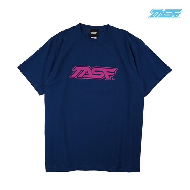 TASF  /  ロゴTee  /  Indigo × Purple