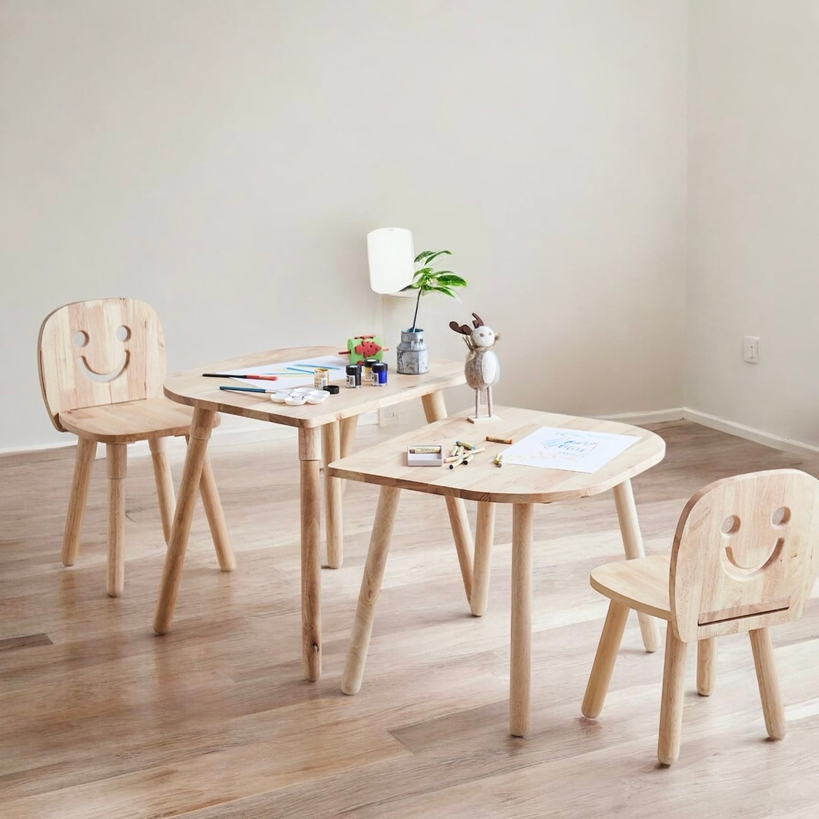 デスク　チェア　アンティーク　子供　キッズ キッズデスク＆チェアSET】幼児 椅子 木製 お絵描き 子供用机
