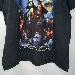 STAR WARS　半袖　プリントTシャツ　ダースベイダー　ブラック　XL