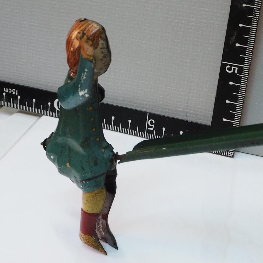 NAKAMURA【 ネバーストップ シーソー】ブリキ製 TIN TOY中村 箱付