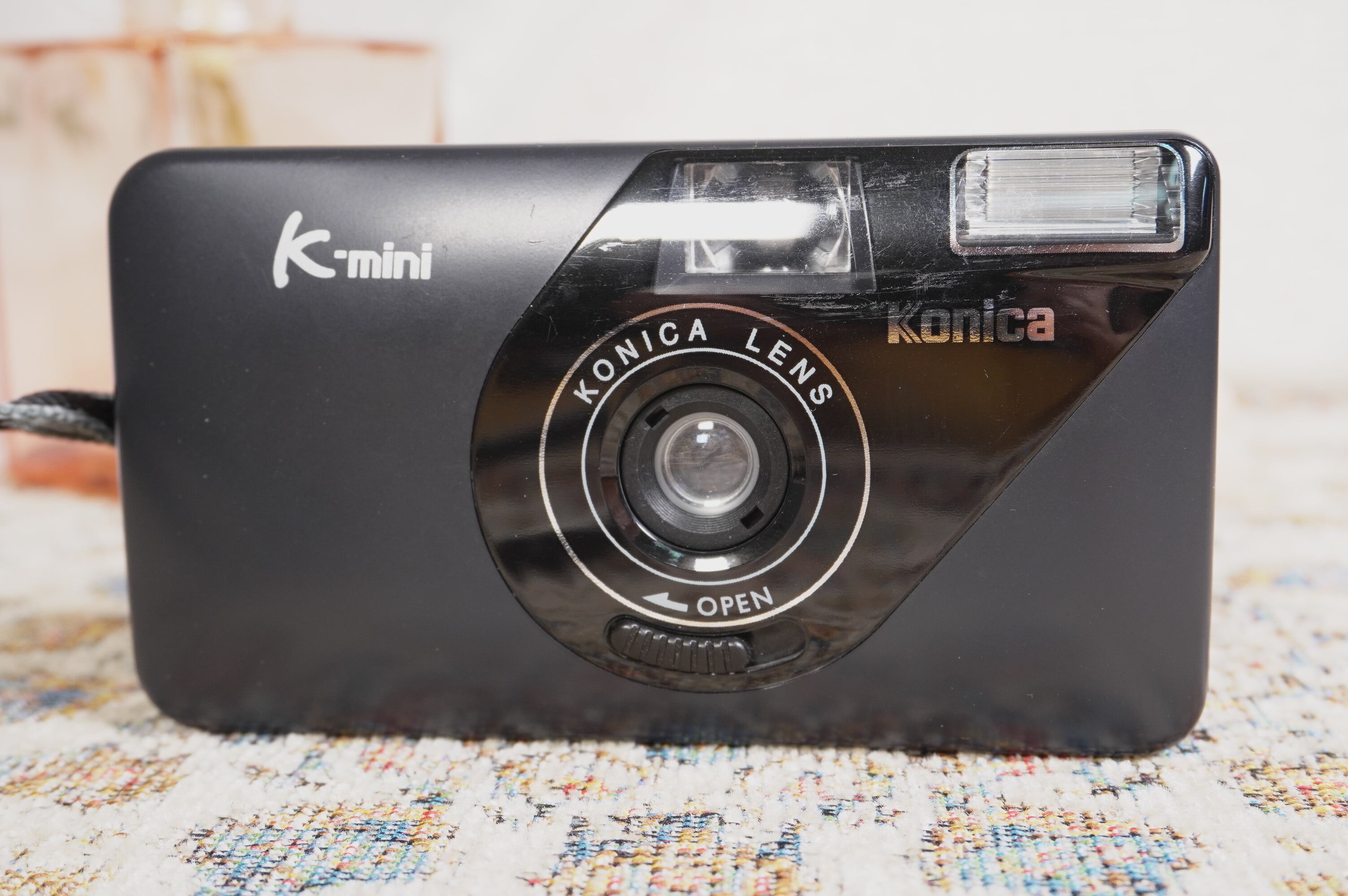 わけあり】KONICA K-mini Black | パピオカメラオンラインストア
