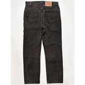 00s Levi’s 505 BLACK DENIM PANTS MADE IN USA  Size W33L30→W32L29