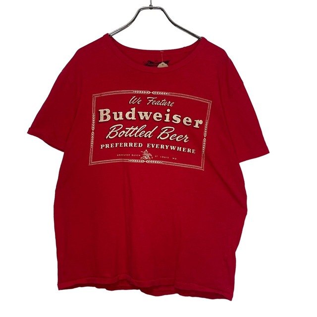 Budweiser   半袖Tシャツ　L   プリント