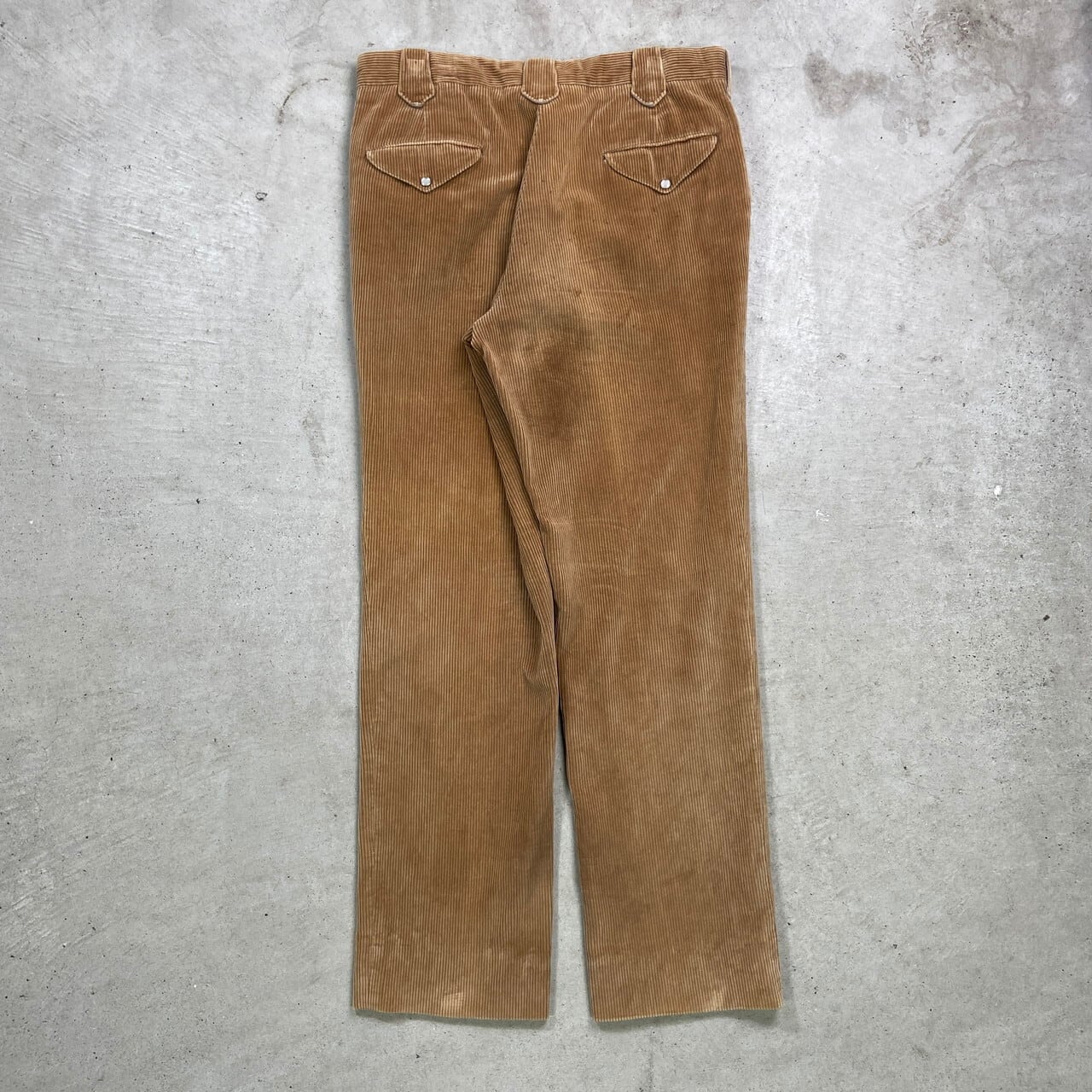 60年代 EP・RO コーデュロイパンツ ユーロ ワイド 太畝 メンズW34相当