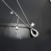 SHARK TEETH HORSESHOE NECKLACE / シャークトゥースホースシューネックレス