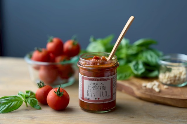 ☆再入荷☆チェリートマトのパスタソース　バジル