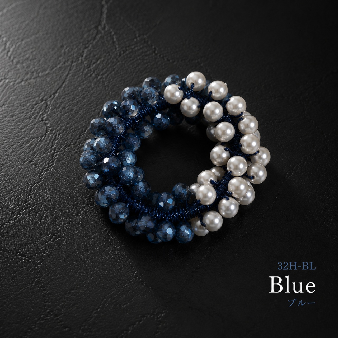 【Coming soon...】32H ビーズパールヘアゴム