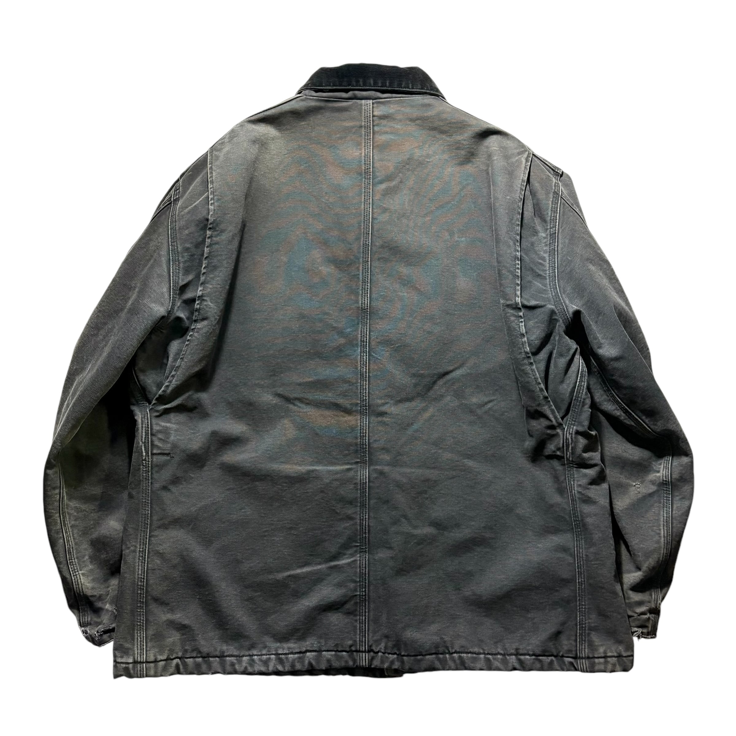 vintage CARHARTT good fade black “traditional coat” | NOIR ONLINE
