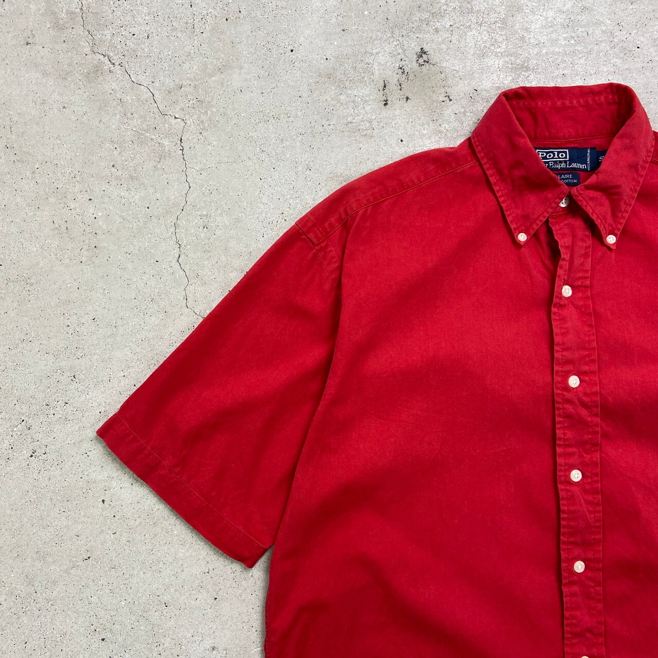 90年代 Ralph Lauren ラルフローレン BLAIRE 半袖ボタンダウンシャツ 