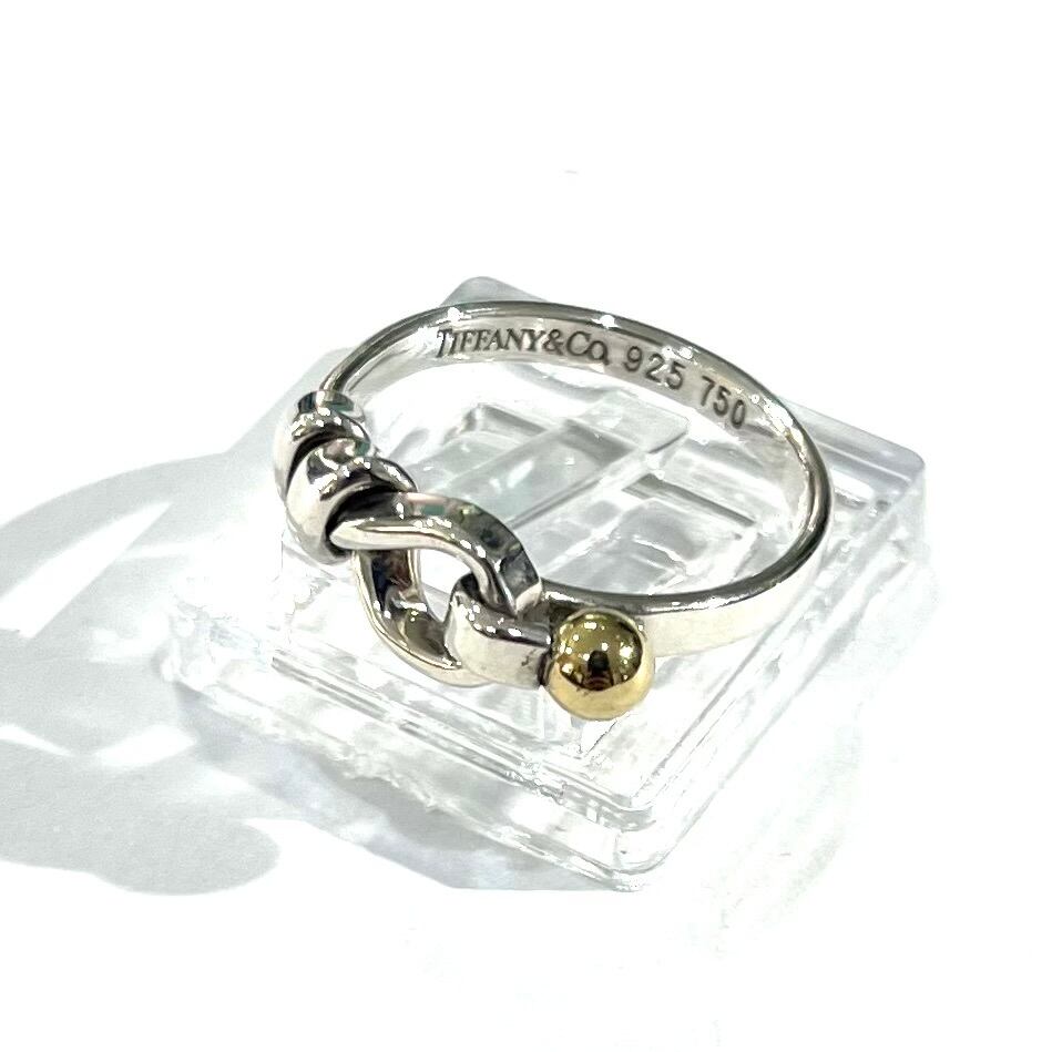 TIFFANY&CO】【12号】2995 ティファニー結ツイスト フラットワイヤー