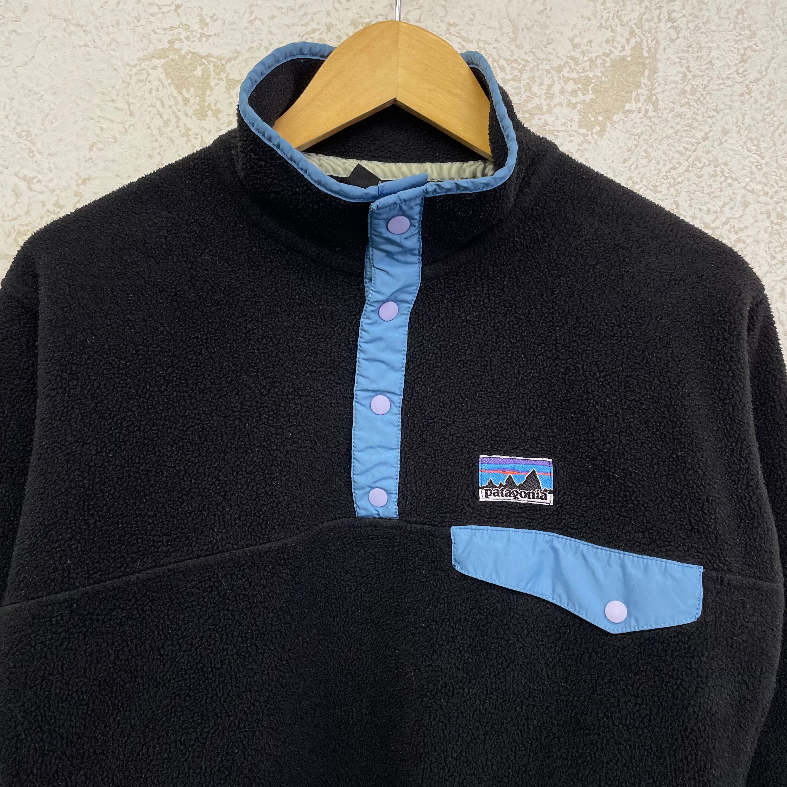 F8 patagonia snap-t BLACK size/S パタゴニア スナップt ブラック | ANY