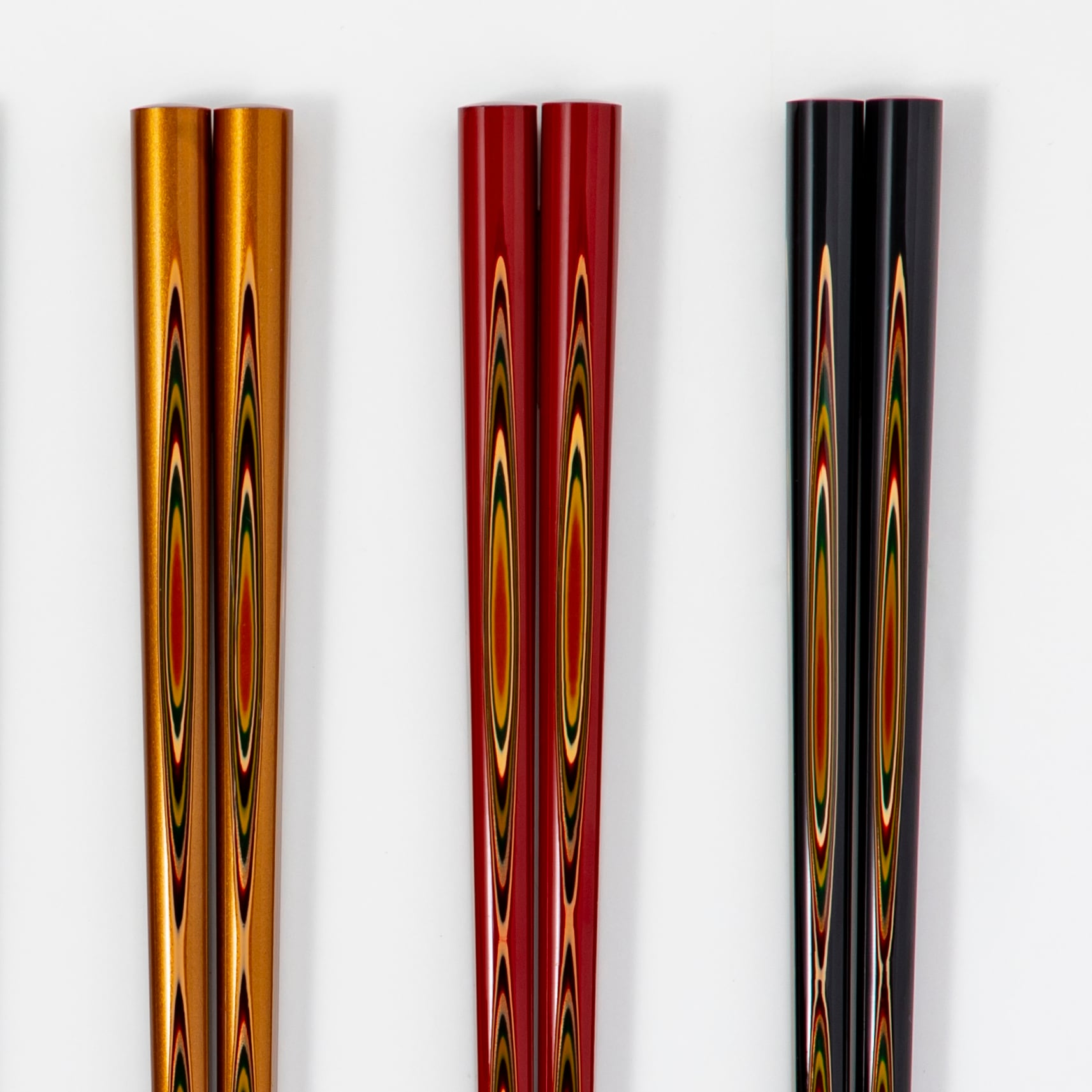 堆朱(先乾漆) 25回塗 | 輪島塗り箸 | 畑中塗箸店