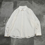 white linen shirt