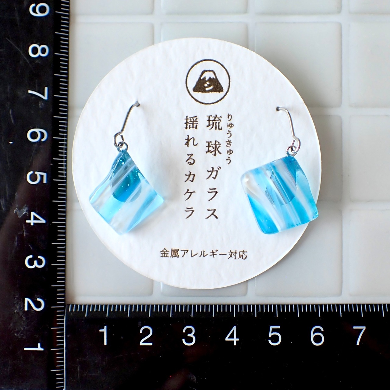 琉球のカケラピアス/イヤリング