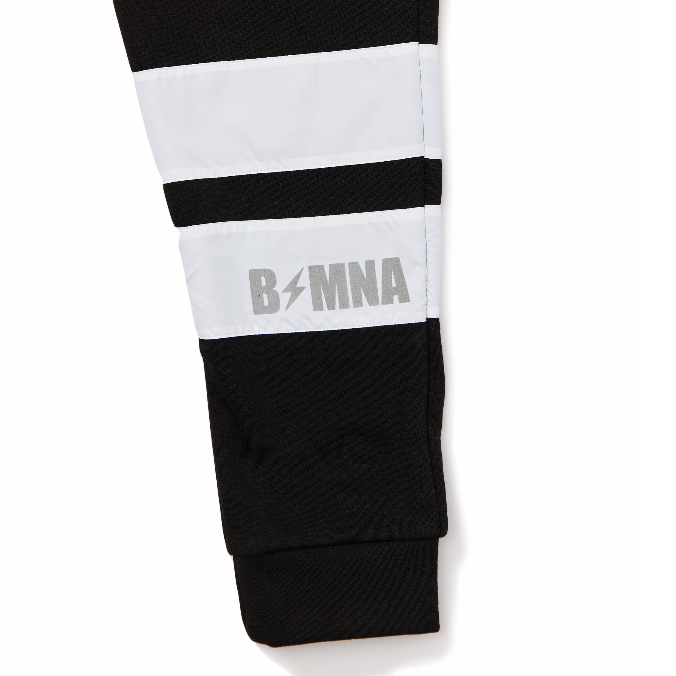 ライン切り替えスウェットジョガーパンツ [BLK/WHT] [限定生産