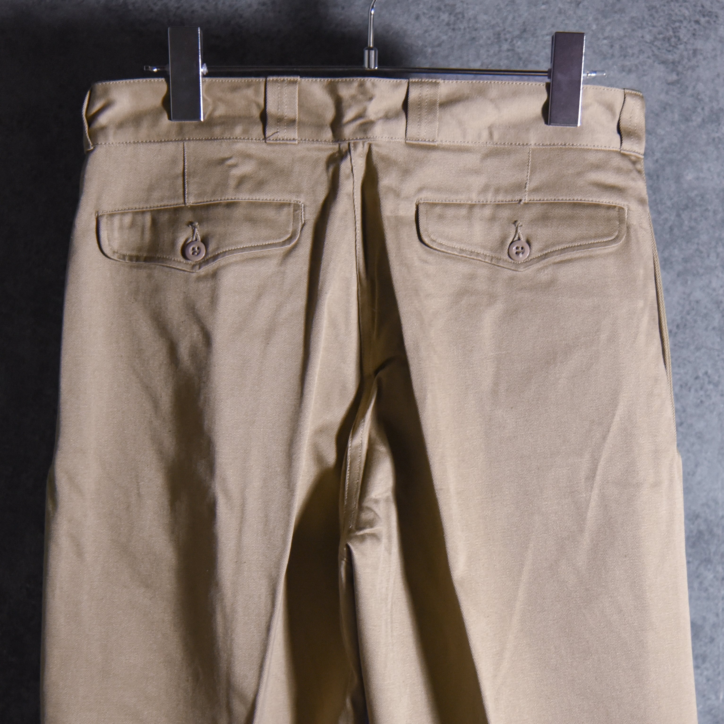 DEAD STOCK】60s French Army M52 Chino Trousers フランス軍 チノ