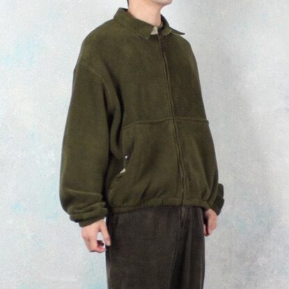 POLO BY Ralph Lauren カーキ ジャンパー 1980's Polo by Ralph Lauren カーキ フリース スイングトップブルゾン