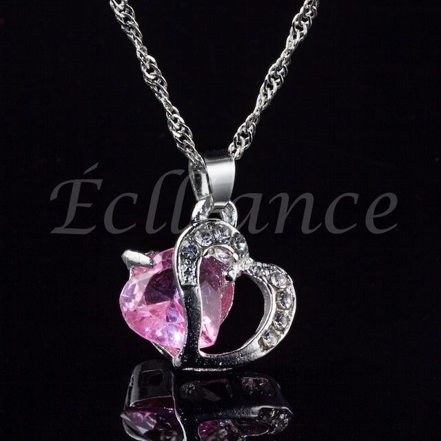 Heart Zirconia Necklace