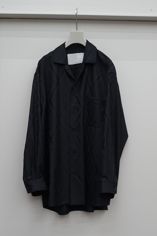 Nonnotte / Calm Oversized Open Collar Shirt
