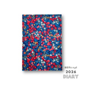 【2026ダイアリー】Diary LIBERTY（ダイアリー リバティ）Petit Berry navy（プチベリー ネイビー）