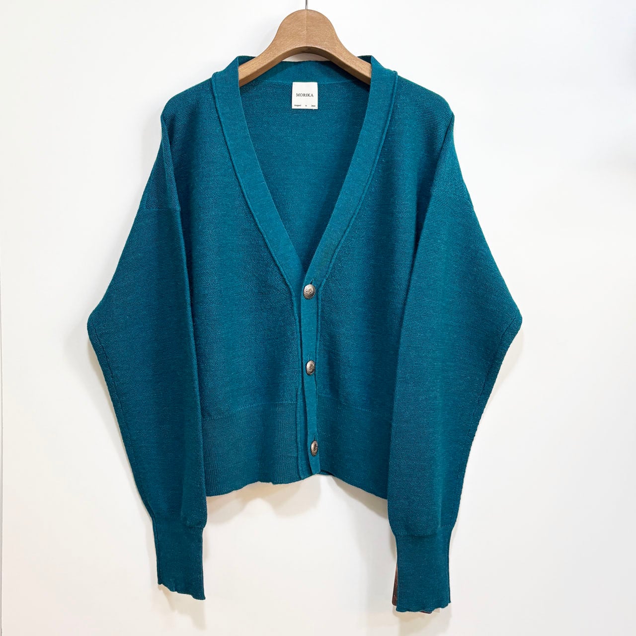 MORIKA モリカ GOLF CARDIGAN MR-KN5306 ゴルフカーディガン アルパカ
