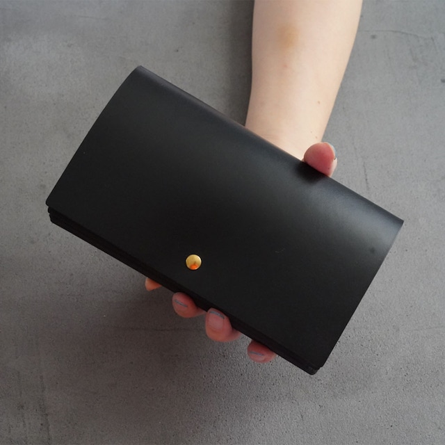 Flap long wallet