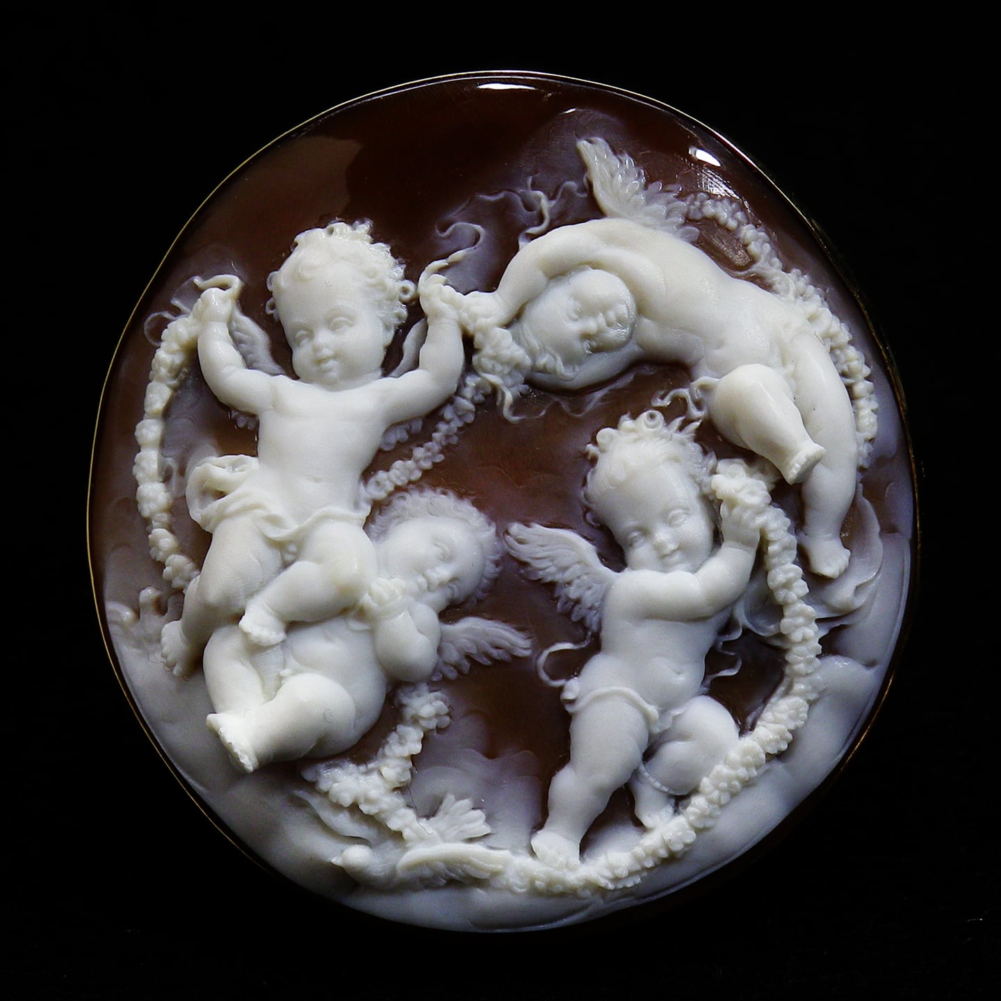 ジョヴァンニ アヴェルサーノ】シェルカメオ ルース