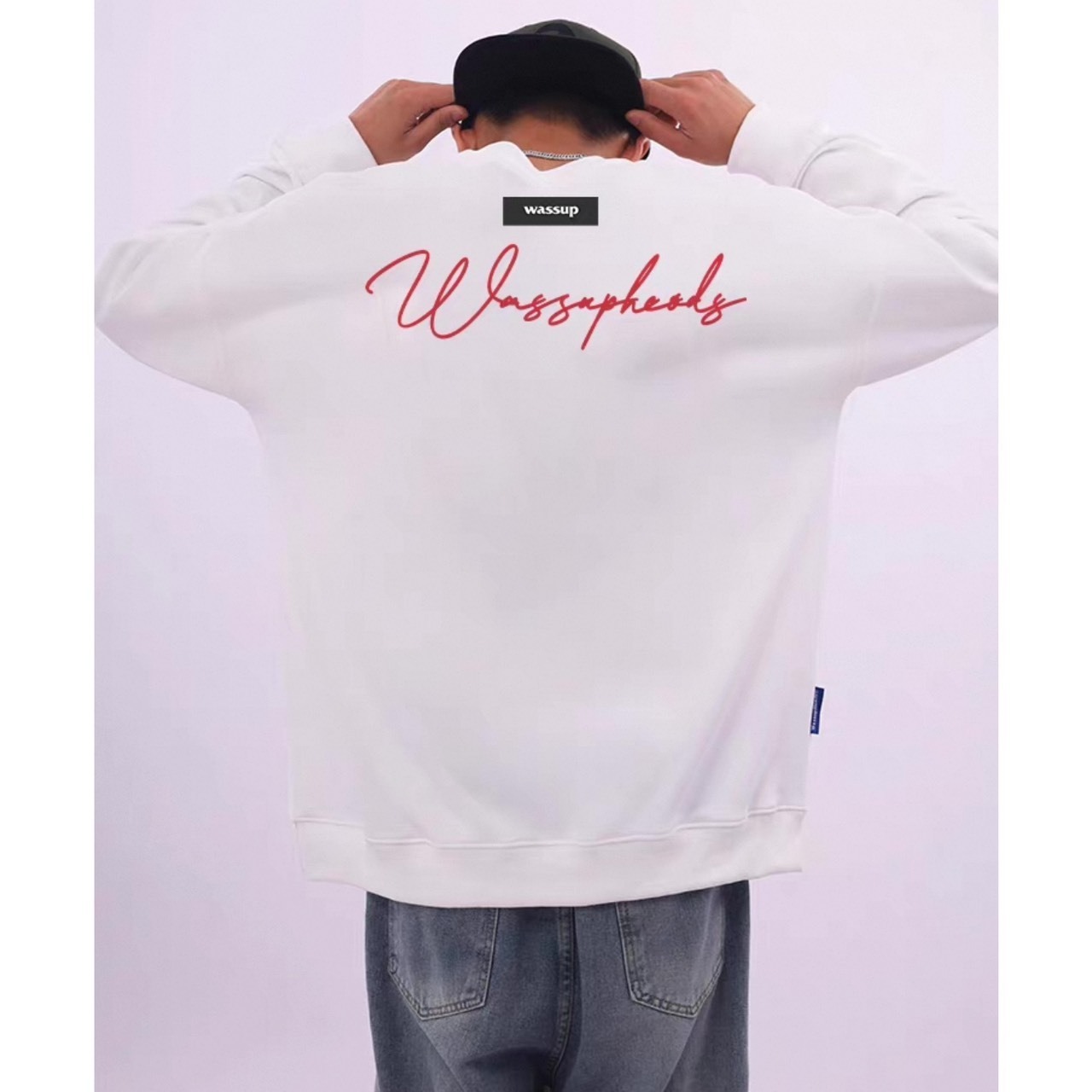 Back logo crewneck sweatshirt 1150 - 6