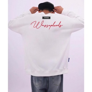 Back logo crewneck sweatshirt 1150