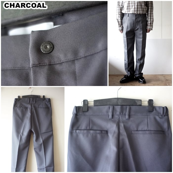 MANUAL ALPHABET TWILL PANTS ベイカーパンツ ネイビー ブランド別,MANUAL ALPHABET,ボトムス | gaku online shop