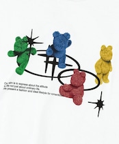 シャギーベア Tシャツ_WHITE/Shaggy Bear T-Shirt_White