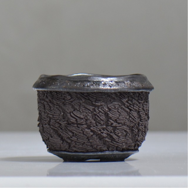 松井邦明 /  水沫  / mk4_ko03_s / 約 φ11.3cm / 植木鉢