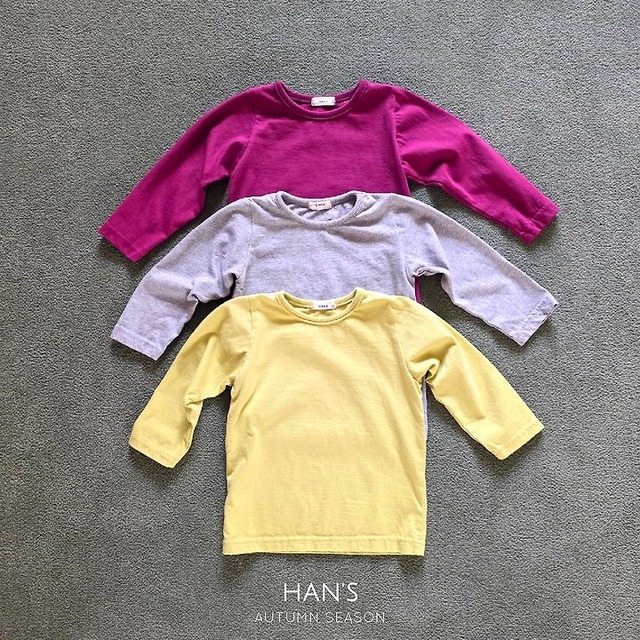 【取寄】hans｜limit tee｜リミットT｜XS-JM｜kids&jr｜26 autumn