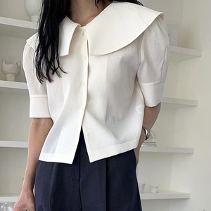 ラペルカラーシャツ T0162