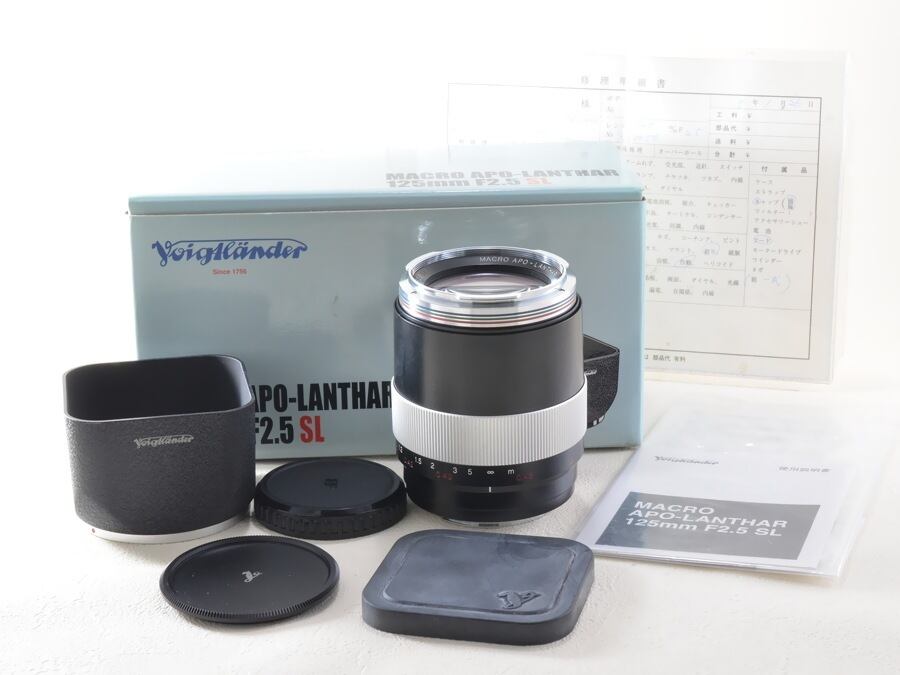 Voigtlander MACRO APO-LANTHAR 125mm F2.5 SL Canon EFマウント 整備