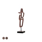 オブジェ 幅13×奥行13×高さ53cm ベースオブジェ 完成品 組立不要 OBJ-12 繊維板