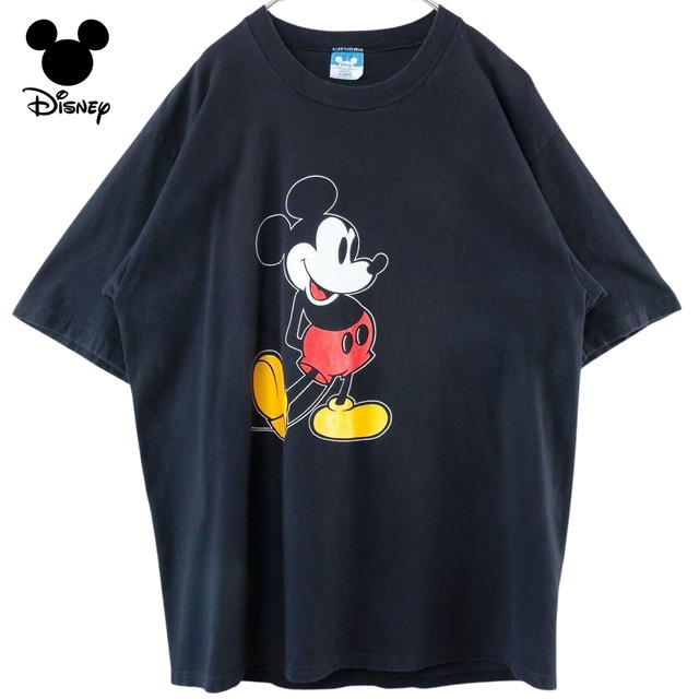 Disney USA製 ディズニー ミッキー Tシャツ シングルステッチ 90s | 人
