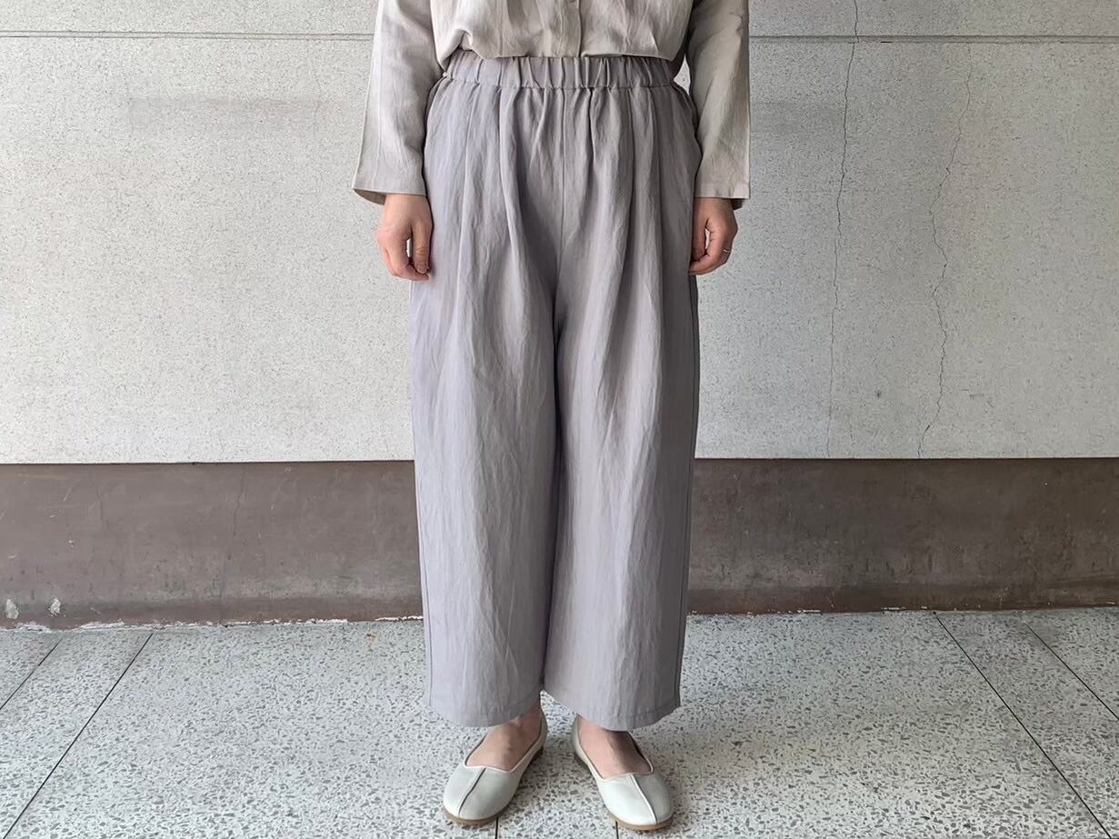 evam eva】bamboo linen pants/E241T097 | eighty88eight