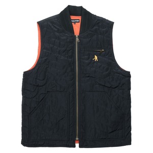 PASS PORT / TILDE PUFF PACKERS VEST BLACK