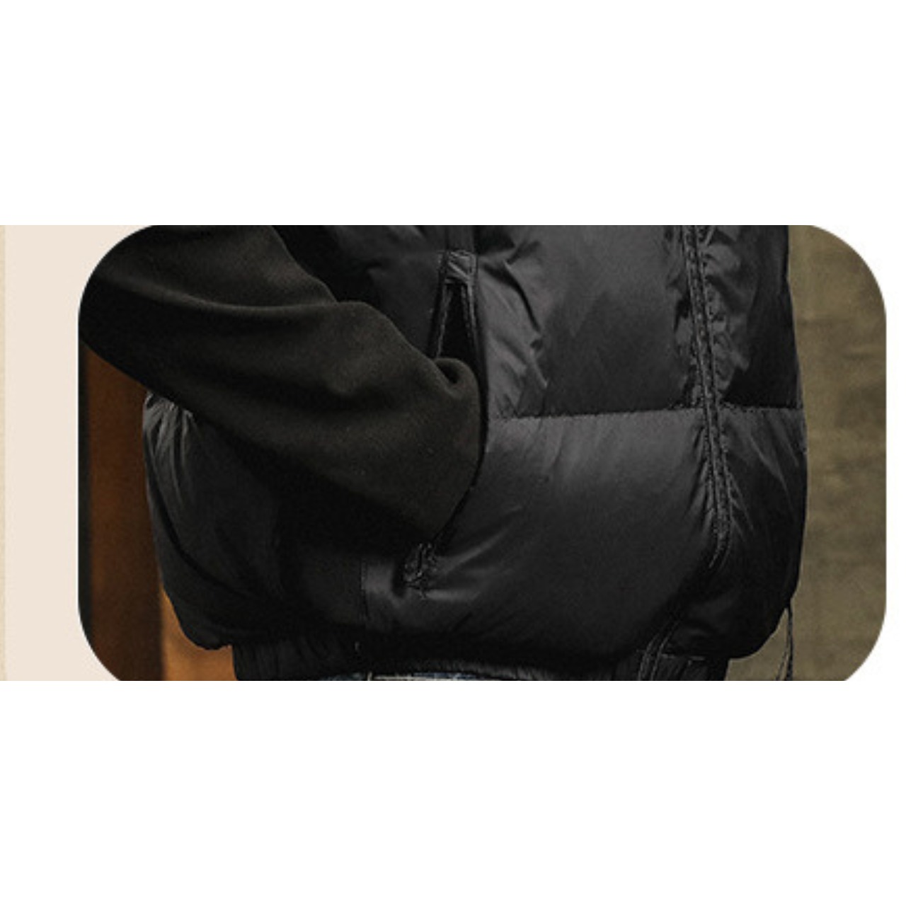 ライトウォームスタンドカラーベスト 　TB1785・画像12