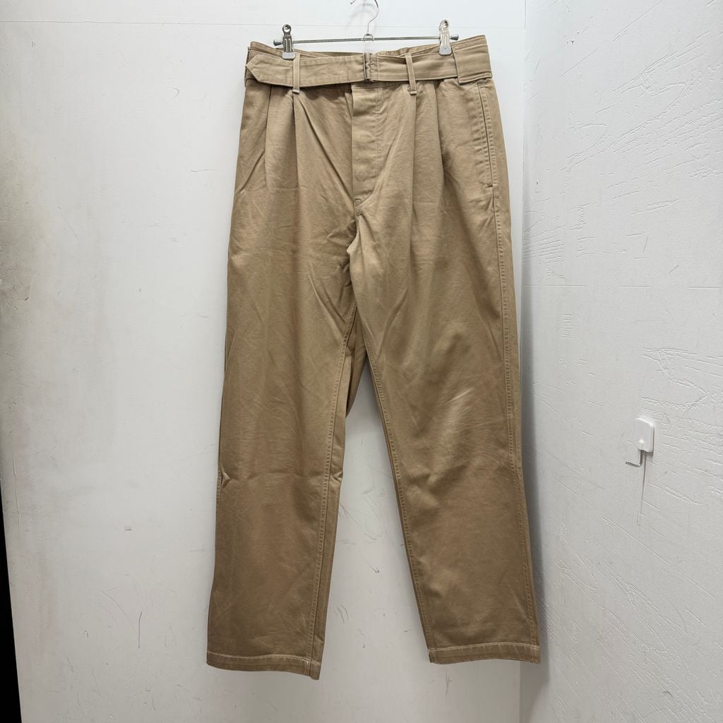 COMOLI コモリ 23SS フットボールTシャツ ロンT X01-05005 ネイビー