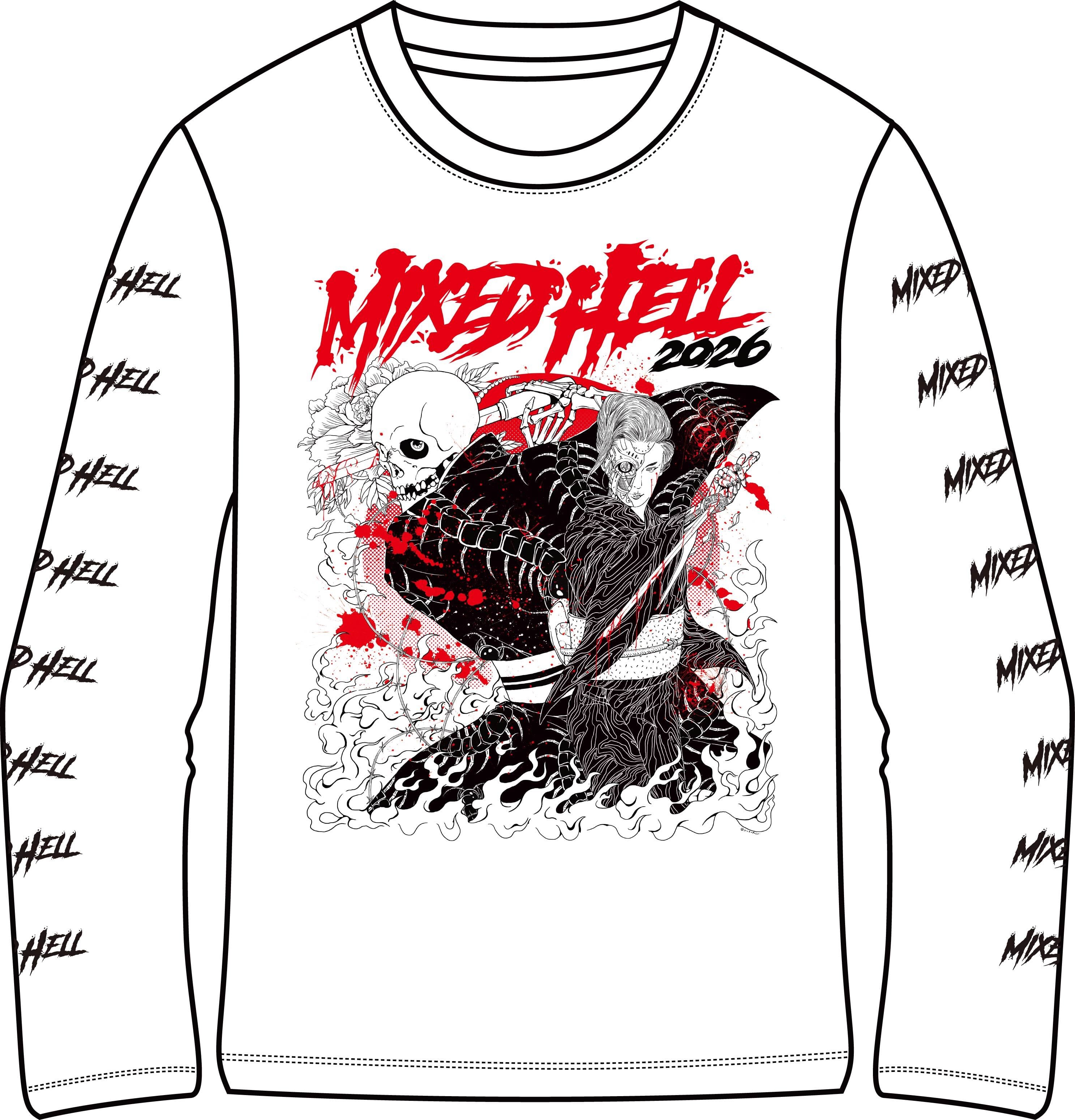 E /// Long Sleeve T-shirt | MIXED HELL official store