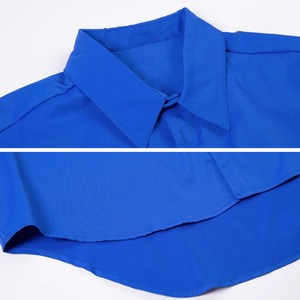 ルーズシルエットスクエアカラー半袖シャツ　0715