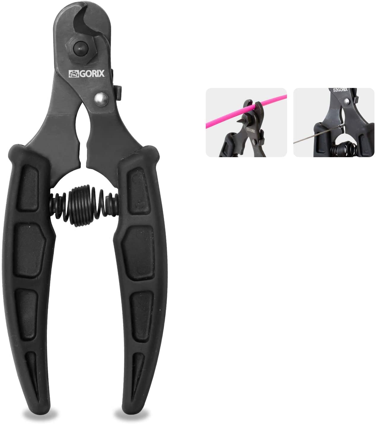 GORIX ゴリックス ワイヤーカッター 自転車工具 (GX-171) ケーブルカット・ロードバイク・クロスバイク他・ワイヤーカット工具・メンテナンス・ブラック