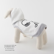 PEANUTS & MAISON TARTS SN302-3RP-NM フードパーカー リップル×おすわりSNOOPY