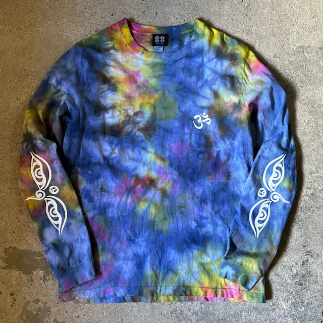 ॐ×Buddha eye TI DYE L/S T-SHIRT / ブッダアイ タイダイ ロングスリーブTシャツ