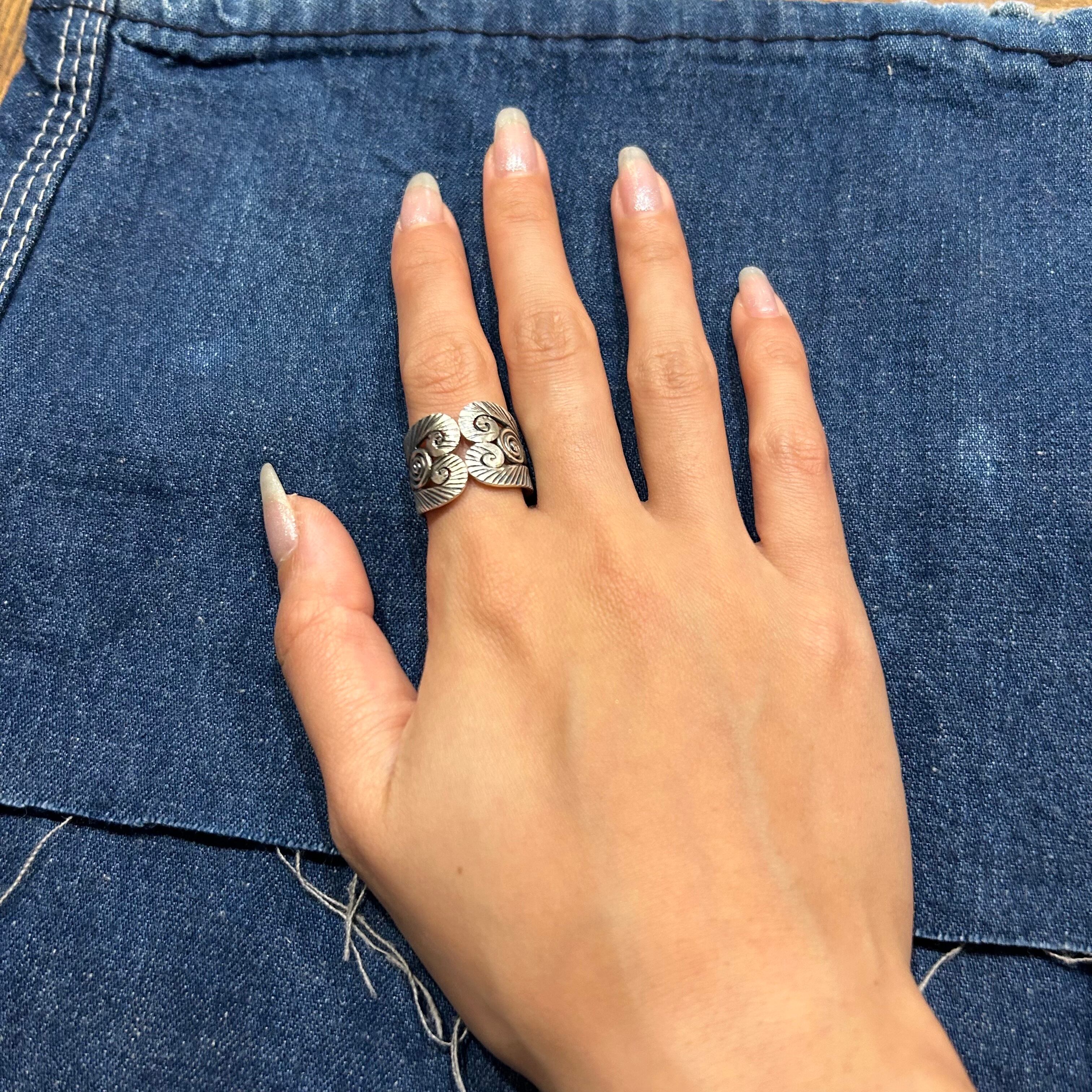 [m-RI016] Karen Silver Ring カレン リング 21号 Karen silver ring (21号) | CIRCUS VINTAGE