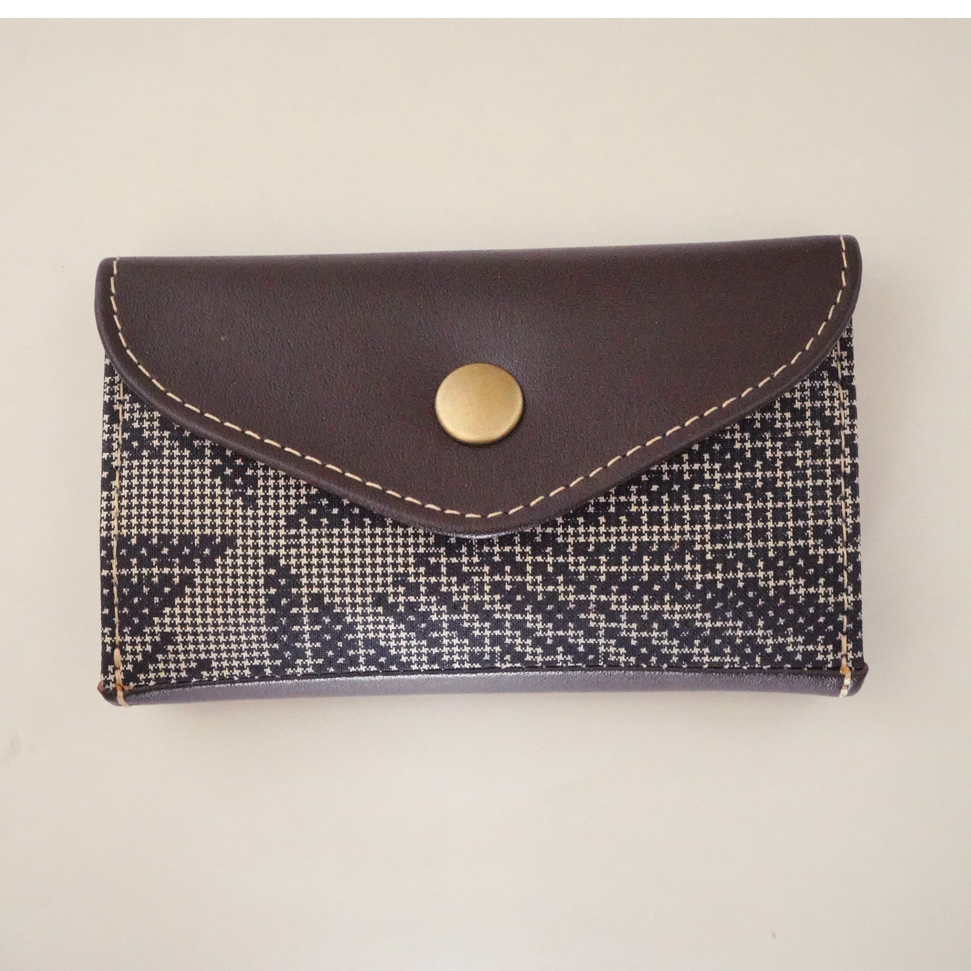 和装用バッグ チェック模様 和装小物インド刺繍クラッチバッグポシェット着物 和装小物（帯